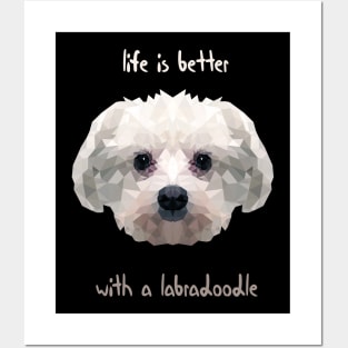 mini labradoodle mini labradoodle Life Is Better With A Labradoodle Posters and Art